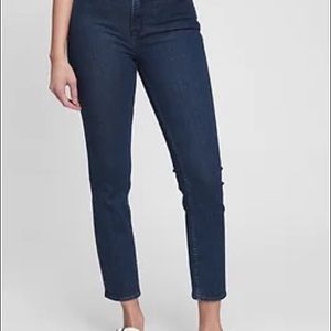Gap Cigarette High Rise Jeans 28/6 Tall